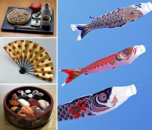 Food sampes, Sensu (fan), Carp streamers