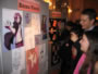 Examples of English manga on display at the exhibition