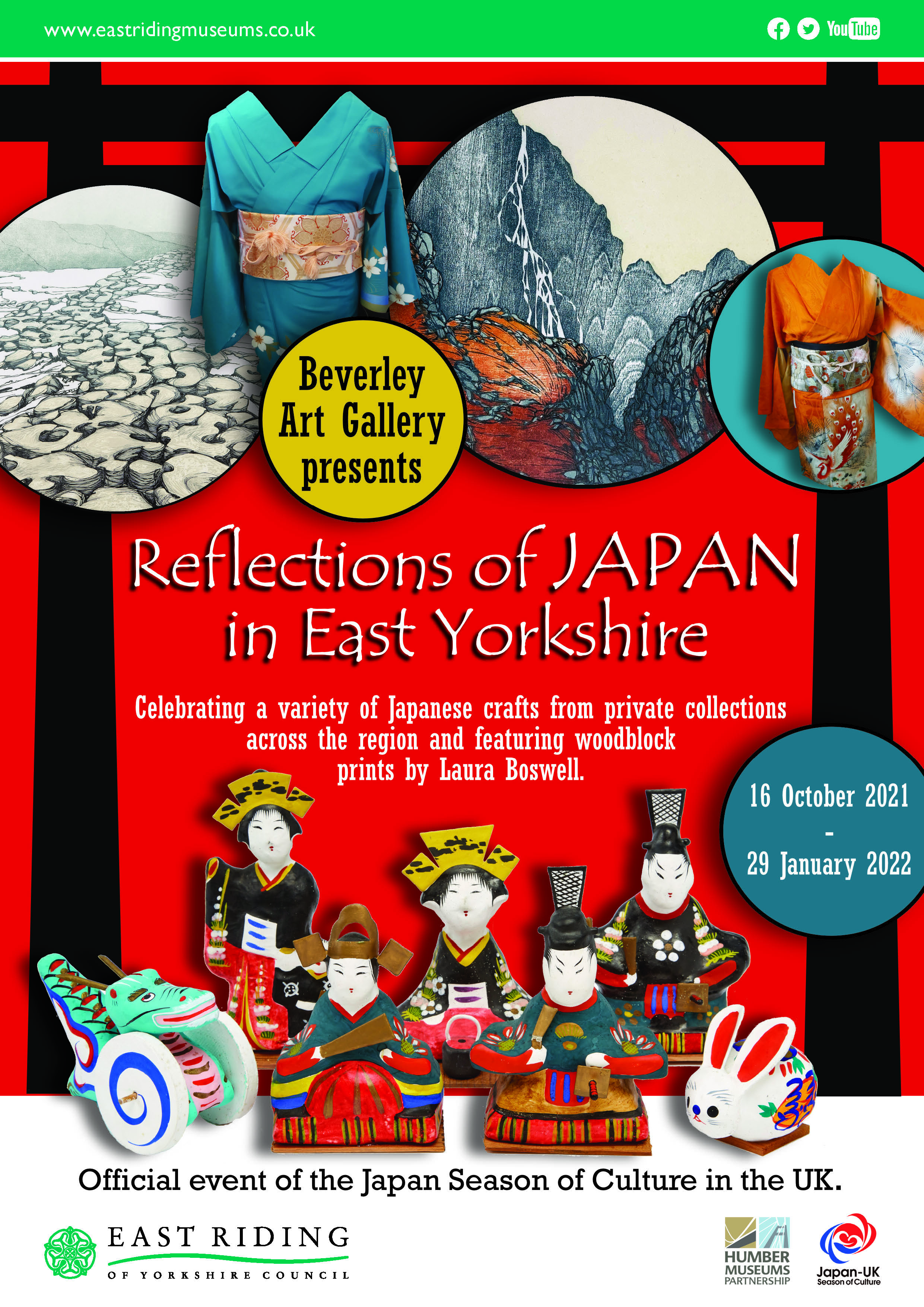 Reflections of Japan in East Yorkshire poster