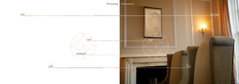 Img:Sound installation with beige armchairs