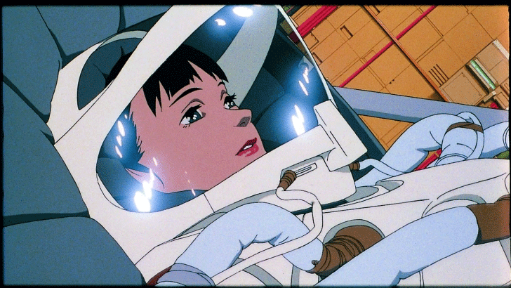 Img:manga lday in spacesuite