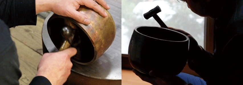 Img: turning the Singin Bowl