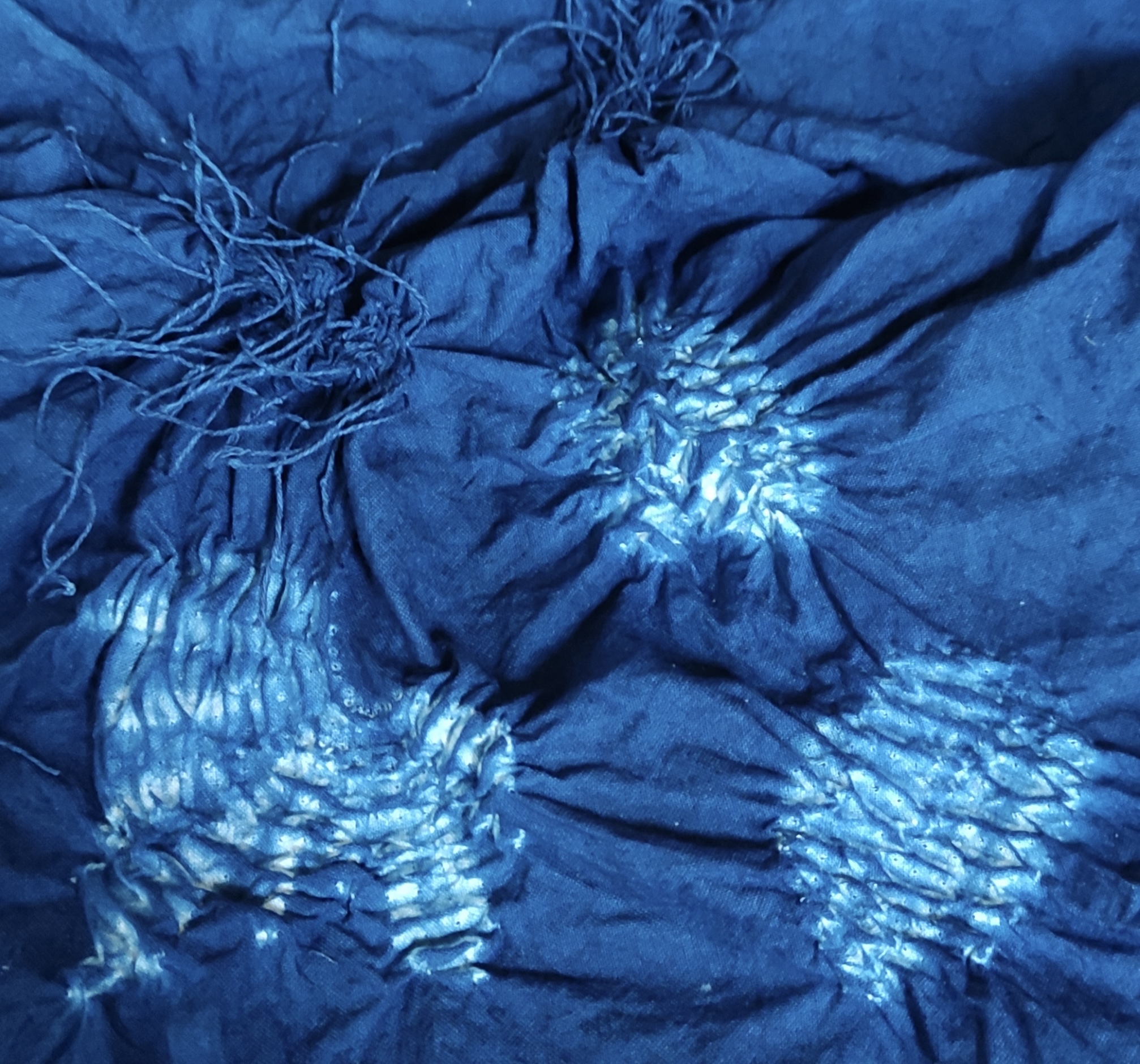 Img:Blue sahiko cloth
