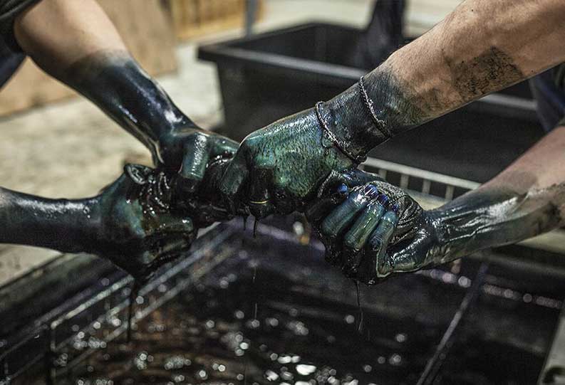 Indigo Hands Installation & Workshops