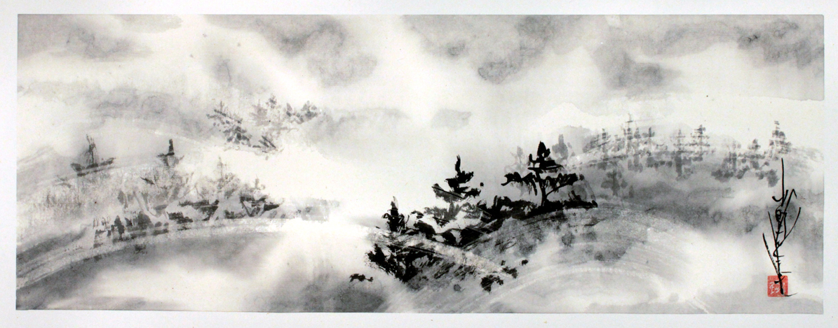 Sumi-E: Japanese Brush Painting, Part 1