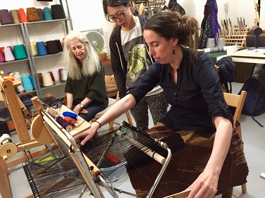 Saori Freestyle Weaving Workshops – December 2019