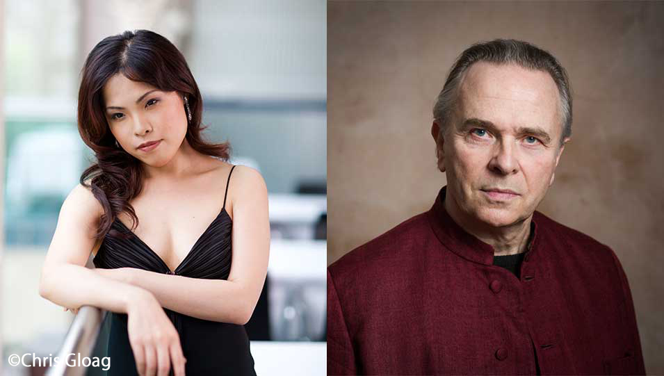 Sir Mark Elder and the Hallé Orchestra concert performance of Puccini’s Madama Butterfly at the Bridgewater Hall in Manchester, featuring Japanese soprano Eri Nakamura