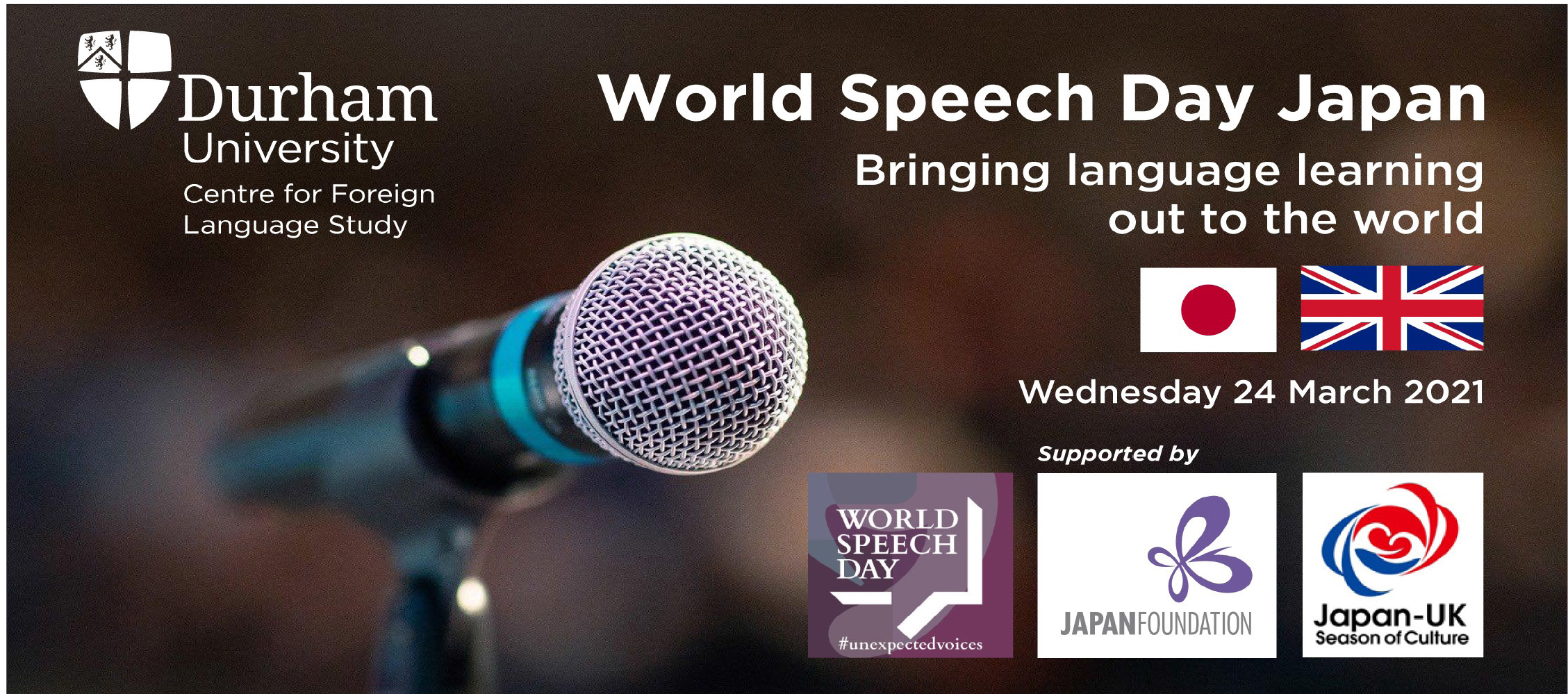 World Speech Day Japan 2021 – bringing language learning out to the world