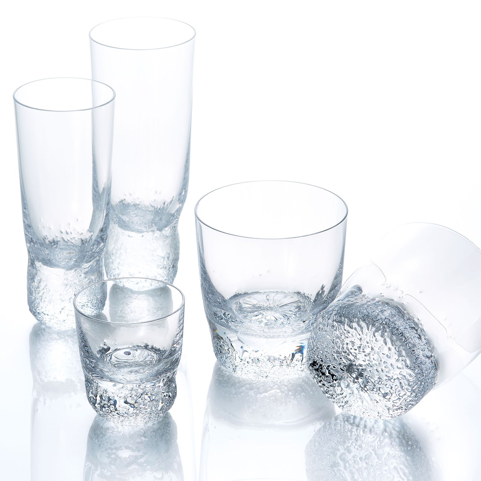 Img:Artisanal drinking glasses