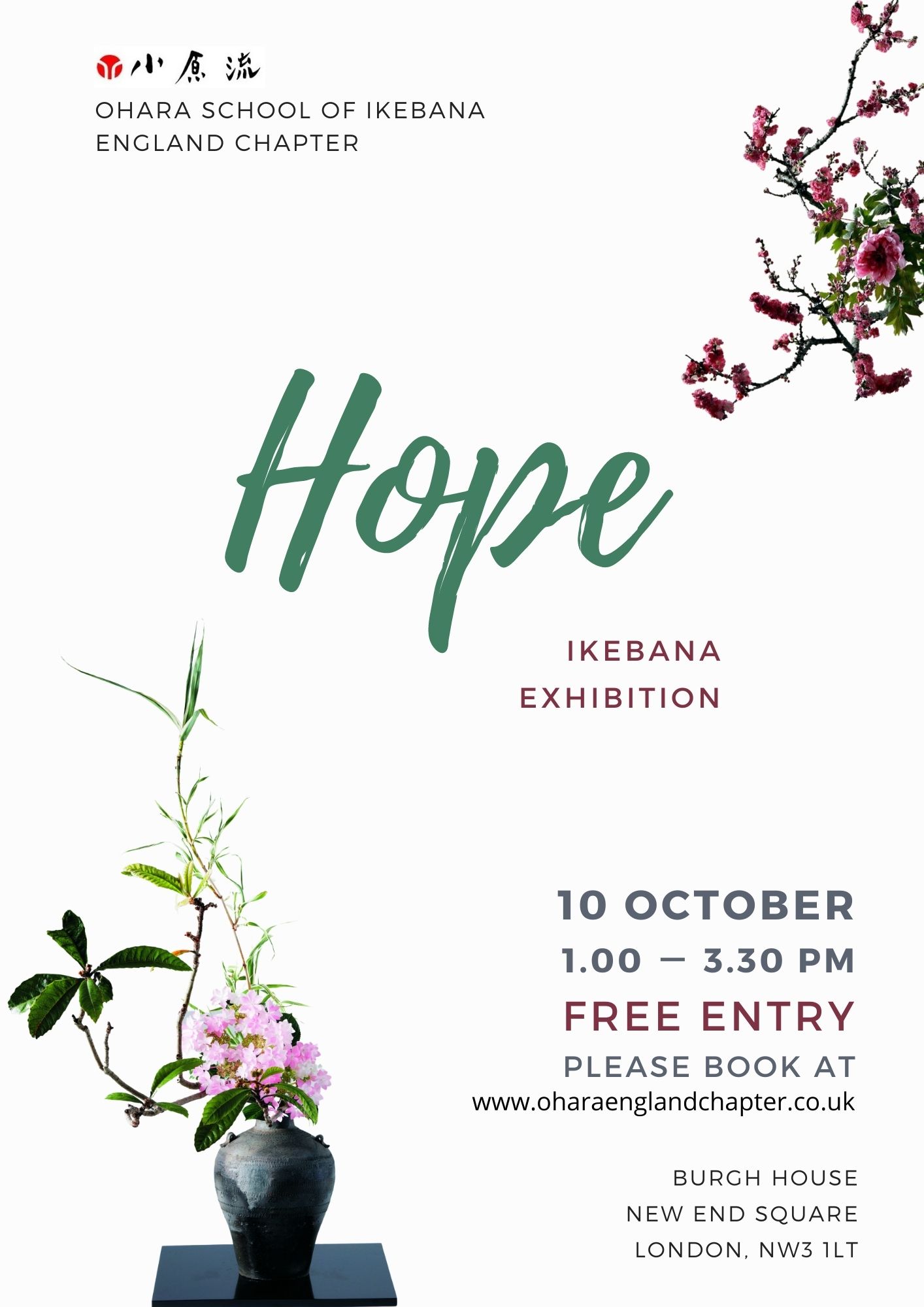 image-Ikebana Exhibition ‘Hope’