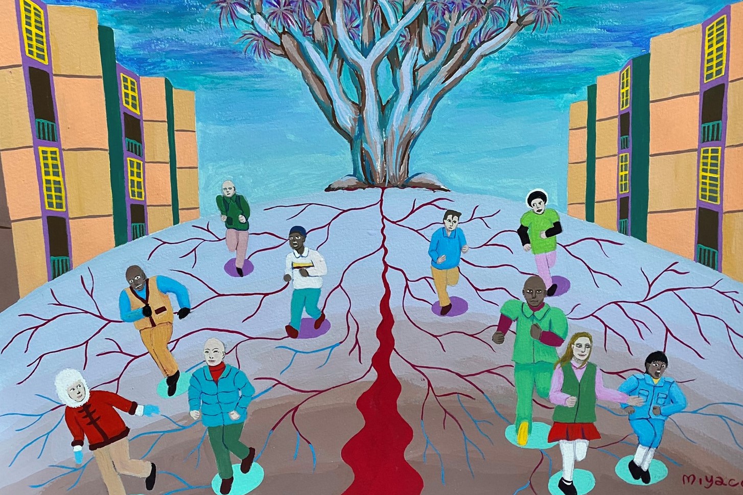 Crossover painting