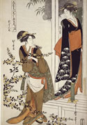 Kitagawa Utamaro (1756-1806); Act 2 from the series showing the Ch?shingura drama parodied by famous beauties, c.1795