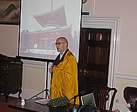 Kurt Genso, Buddhist priest from Switzerland,