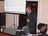 Ambassador Nogami delivers the opening speech