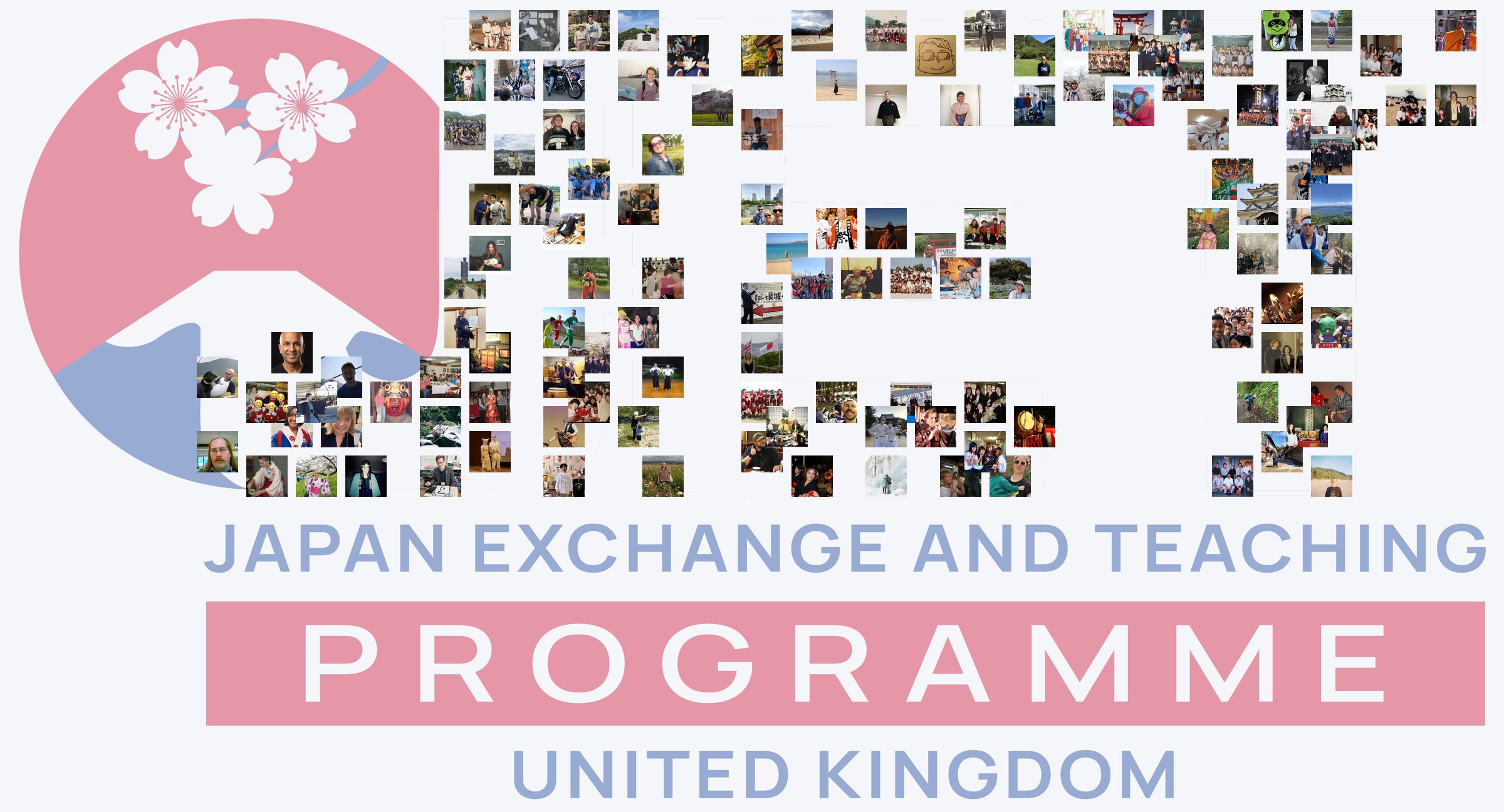 A mosaic built from photographs sent in by alumni