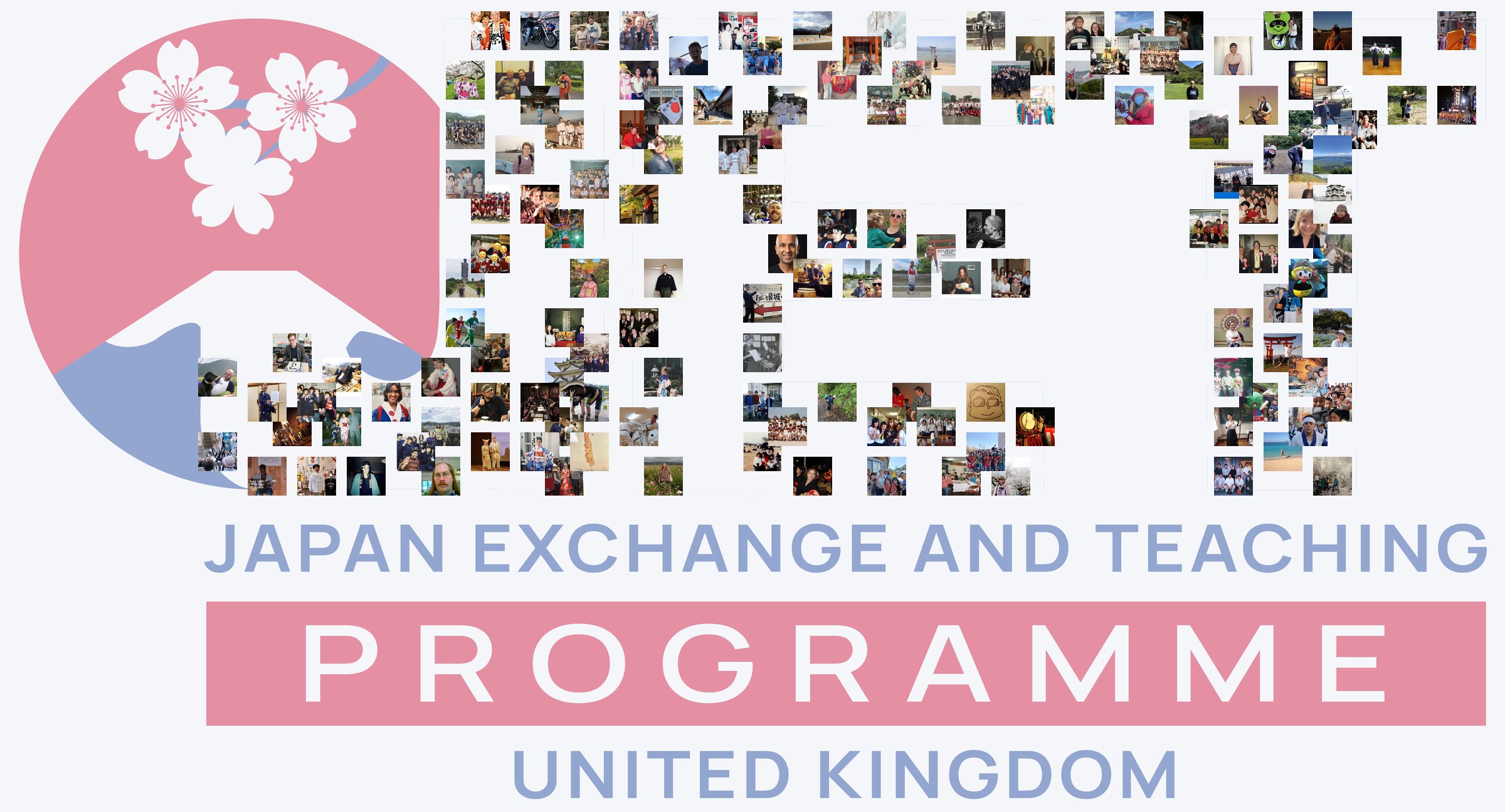 A mosaic built from photographs sent in by alumni