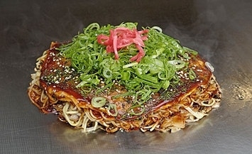 Hiroshima-style Okonomi-yaki