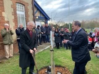 Planting Cherry Tree - Sakura Project