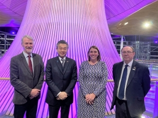 Visit to Welsh Parliament